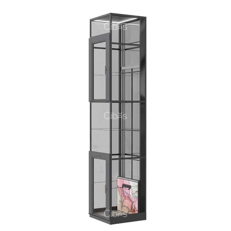 私人定制，多彩背景墻家用電梯