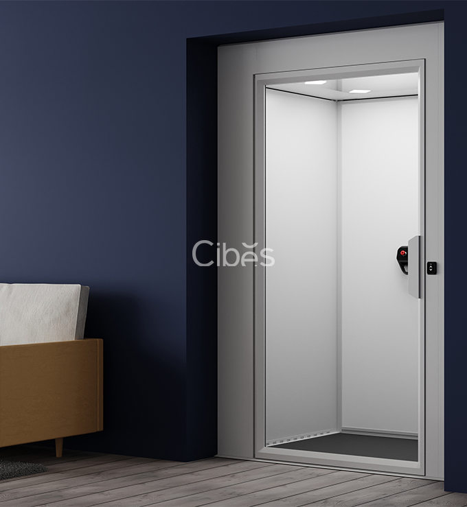 小尺寸，大空間家用電梯