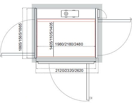 Cibes A8000開門結構示例