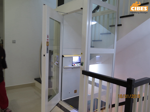 cibes家用電梯云南安裝案例3