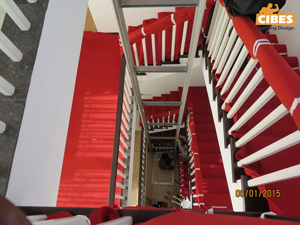 cibes家用電梯云南安裝案例2