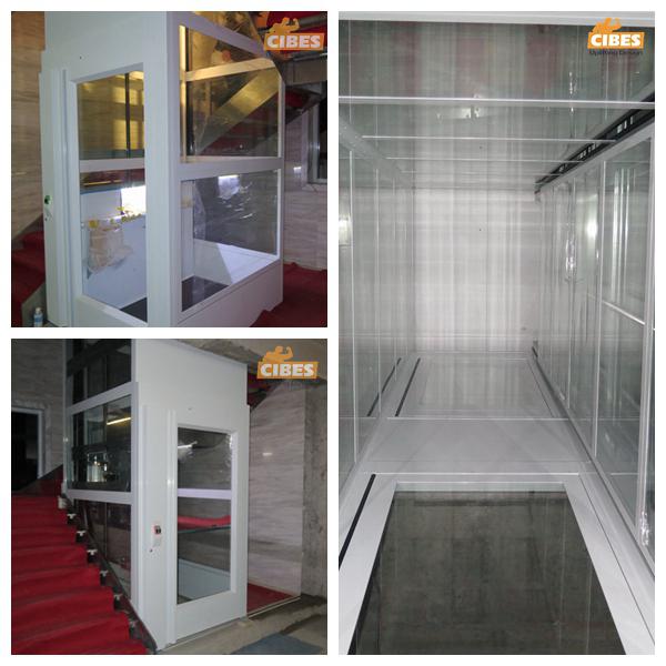 A5000家用電梯安裝于湖南長沙