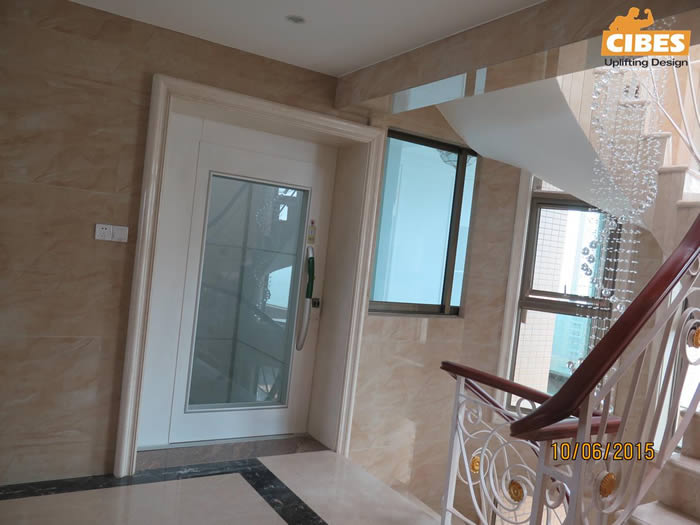 Cibes家用電梯中山安裝案例