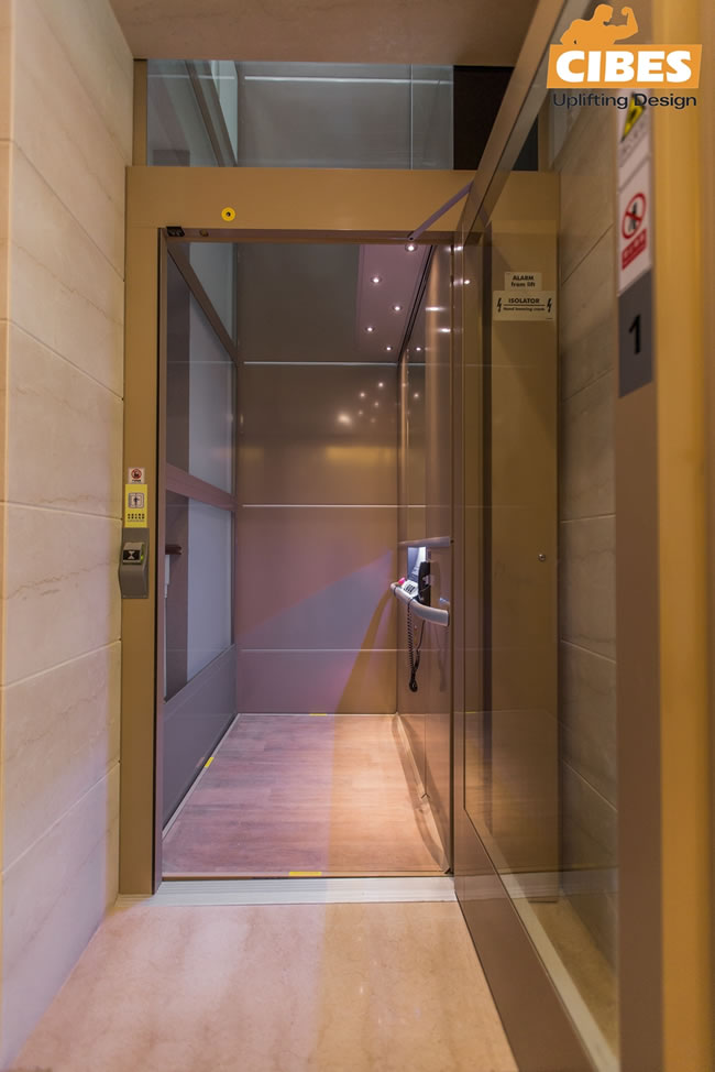 Cibes 家用電梯上海安裝實例