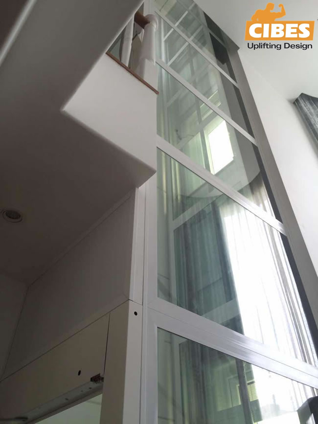 Cibes A4000家用電梯上海安裝案例