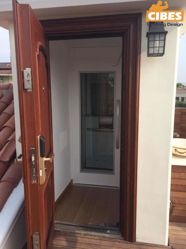 Cibes A4000家用電梯上海安裝案例