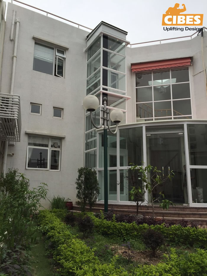 Cibes戶外觀光電梯澳門安裝案例