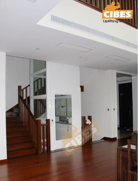 Cibes四層家用電梯安裝于蘇州