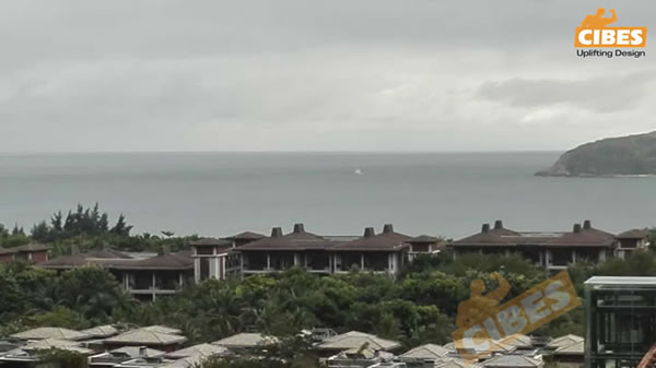 Cibes家用電梯安裝于海南石梅灣