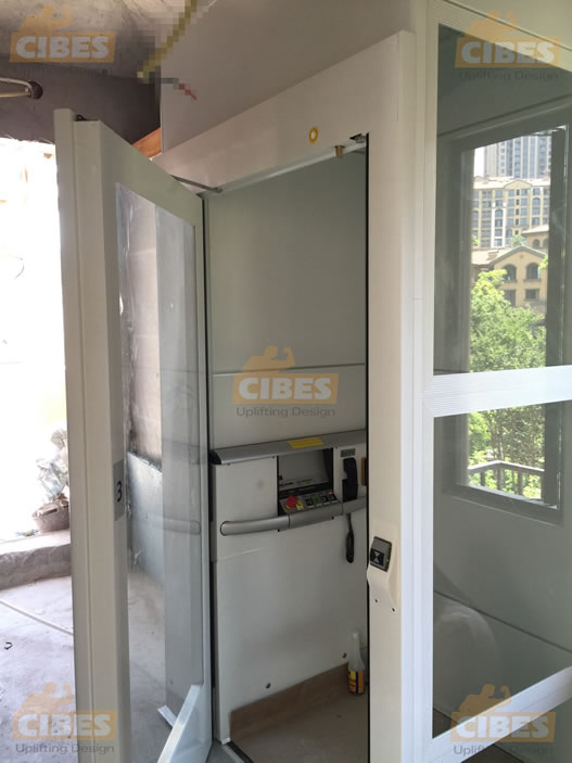 Cibes家用電梯安裝于重慶