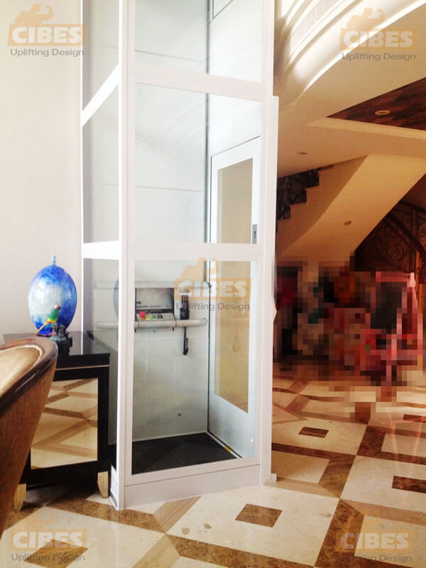 Cibes電梯安裝于杭州復式樓