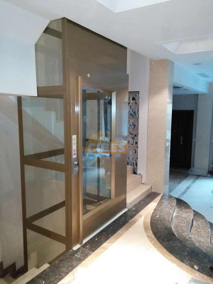 CIBES家用電梯安裝于貴陽