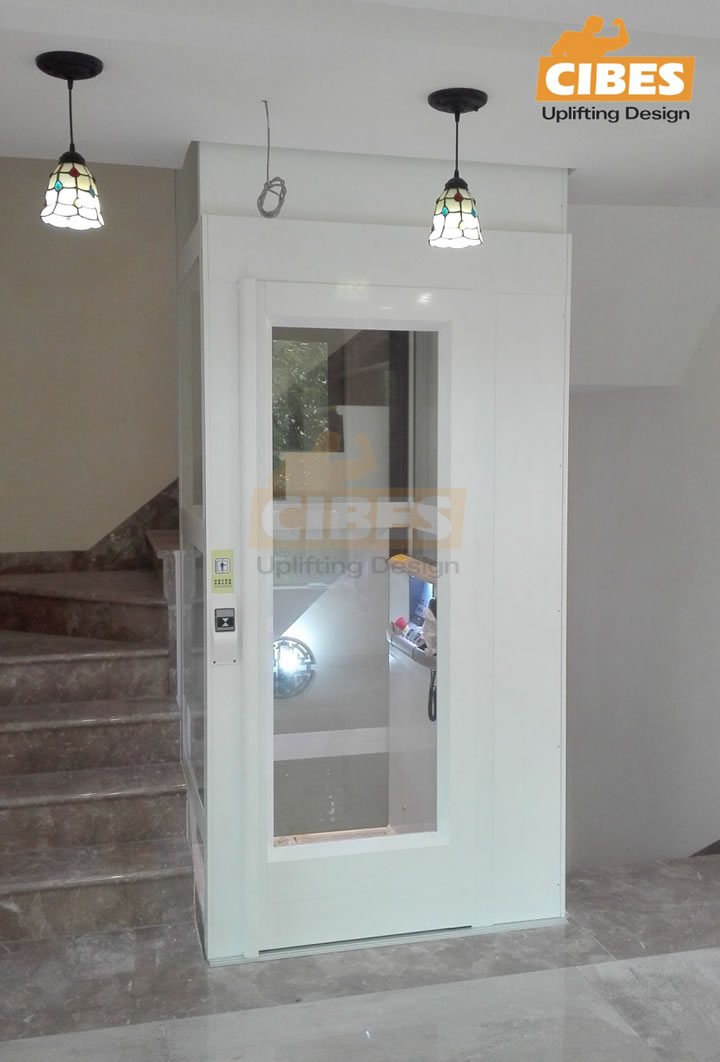 Cibes A4000小型家用電梯安裝于成都