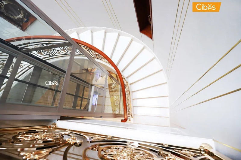 Cibes樓梯中間案例圖
