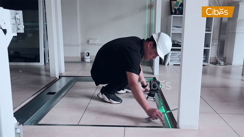 Cibes螺桿電梯安裝現(xiàn)場