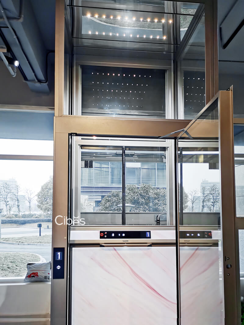 Cibes杭州實體展廳限量版家用電梯