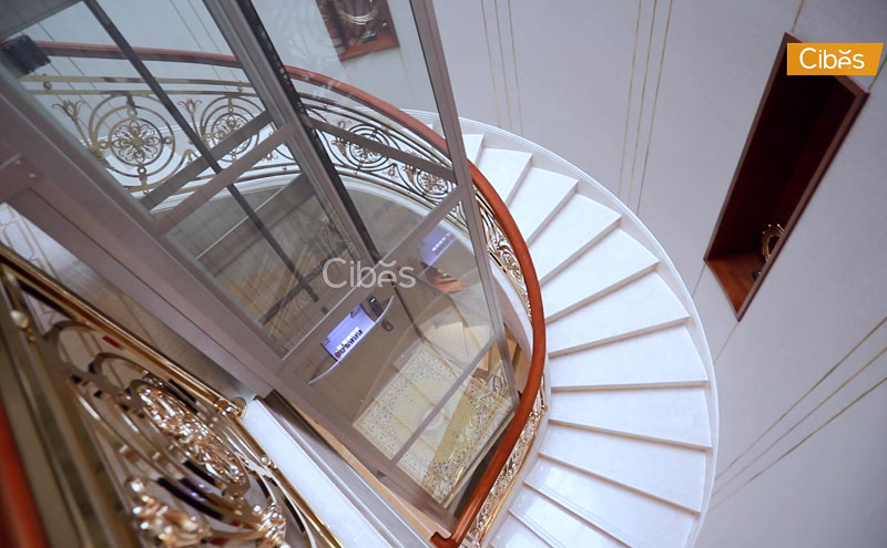 別墅安裝電梯-選擇一體化觀光井道