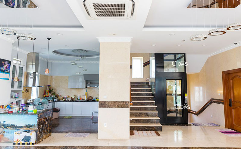 cibes家用電梯安裝案例圖