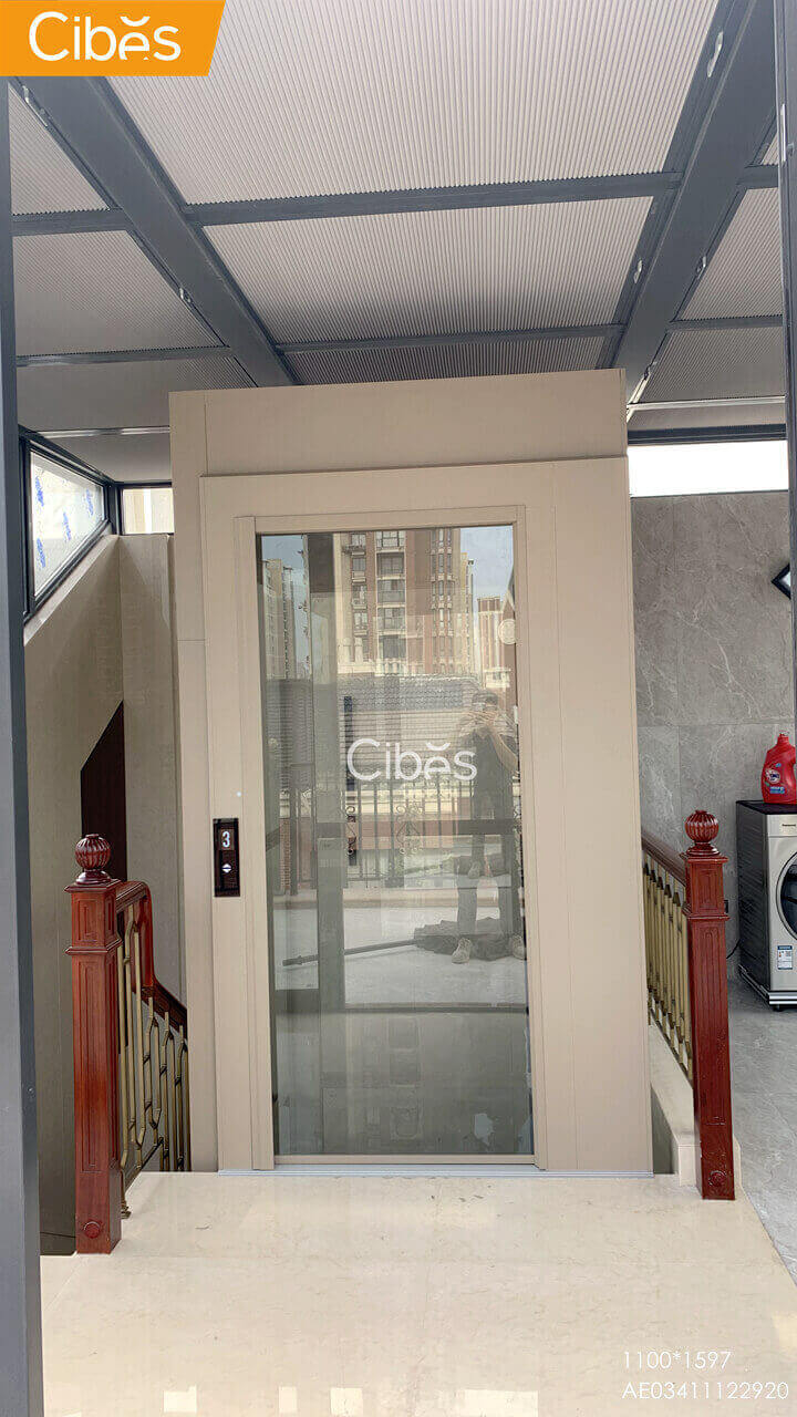 Cibes V80家用電梯臺州安裝案例-3