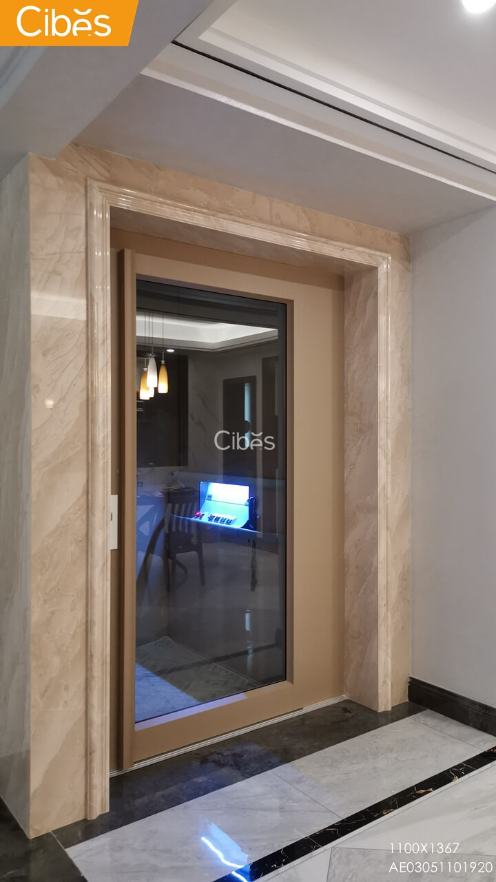 Cibes家庭電梯案例安裝于四川成都