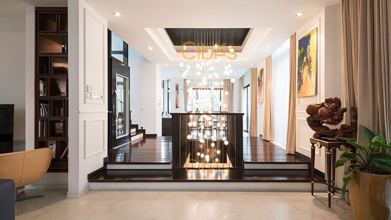 Cibes別墅電梯半高門案例