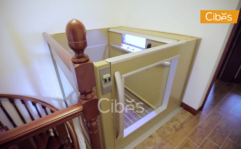 Cibes別墅電梯半高門案例