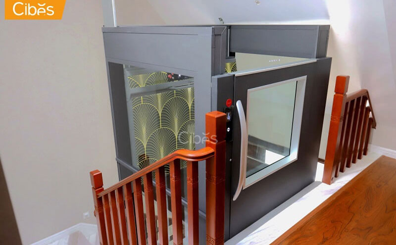 Cibes無底坑無基坑電梯-半高門安裝案例