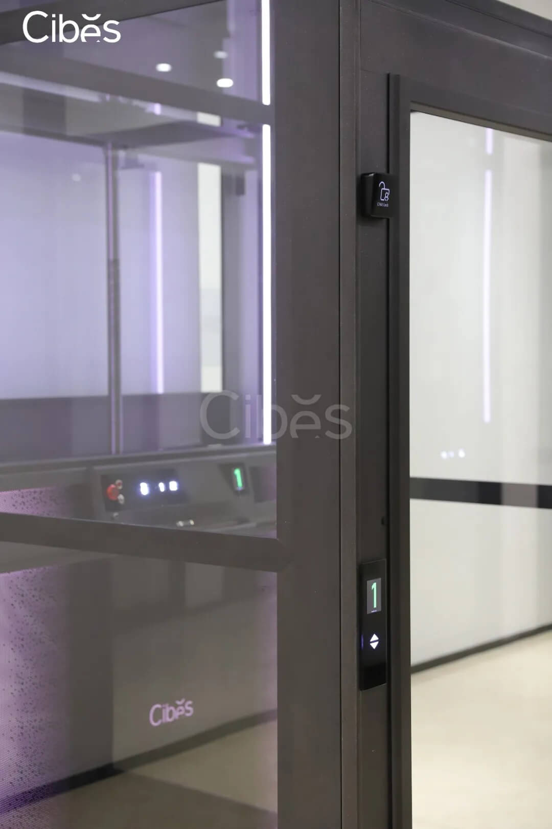 Cibes別墅電梯-自帶安全鎖功能-圖5