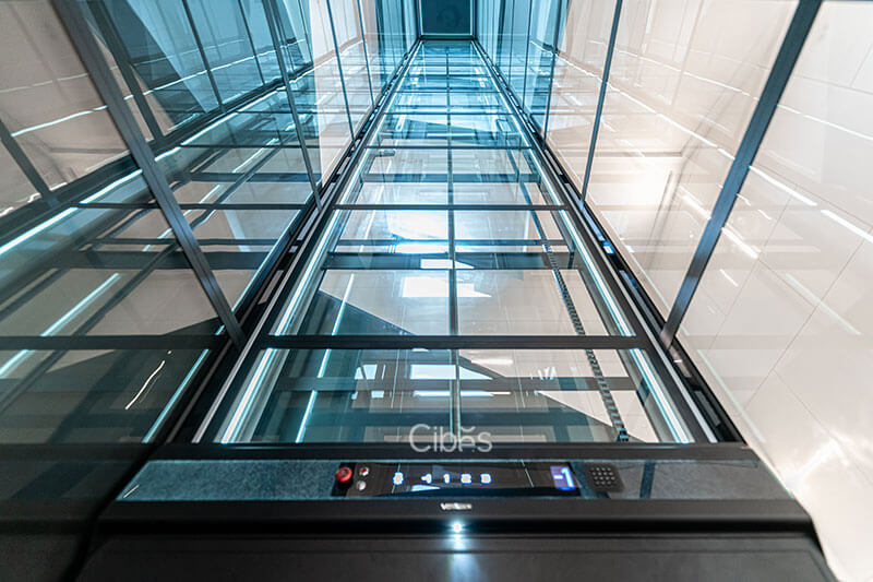 重慶四層小型別墅電梯案例