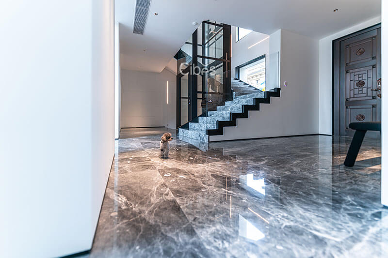 重慶四層小型別墅電梯案例