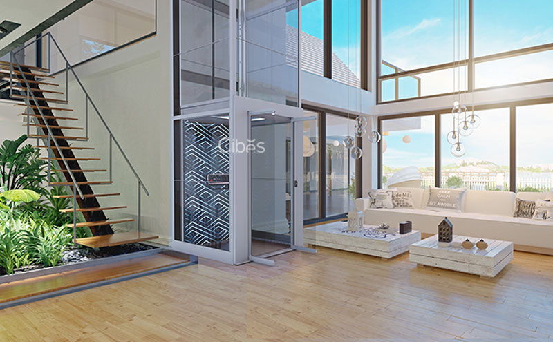 無底坑自帶井道家用電梯