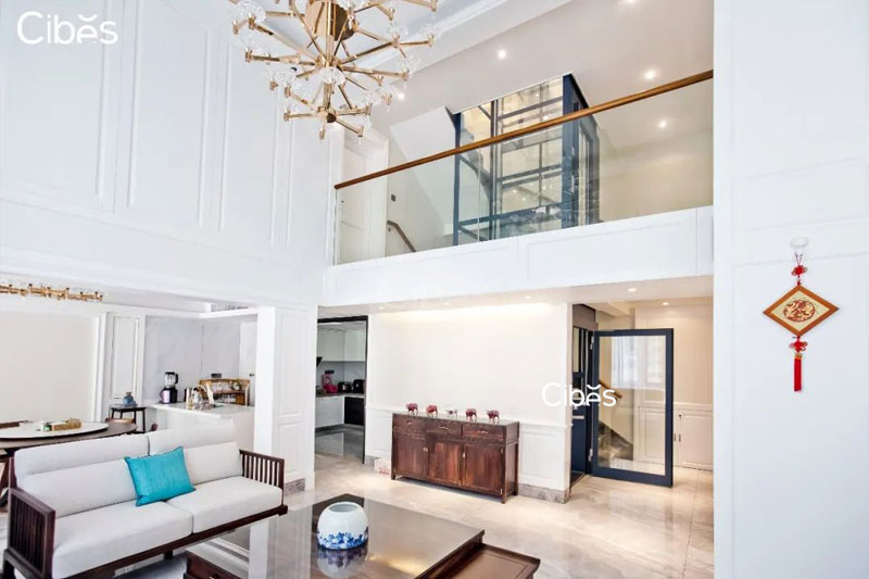 廣州五層私人家用電梯案例