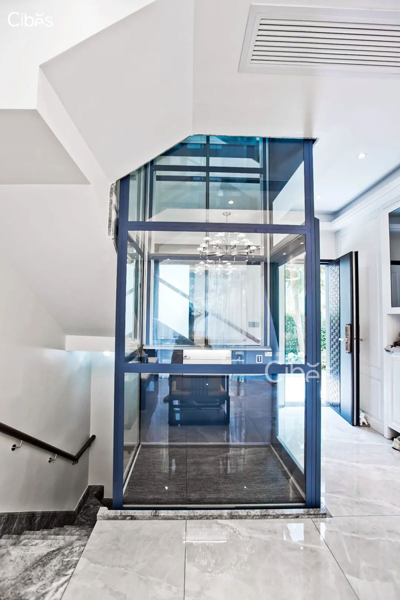 廣州五層私人家用電梯案例