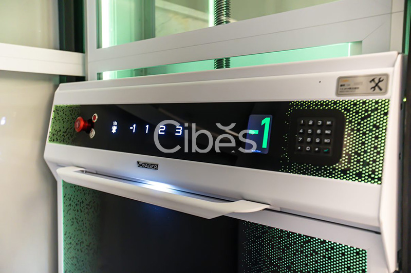 Cibes V80 星際版別墅電梯安裝于江蘇南京