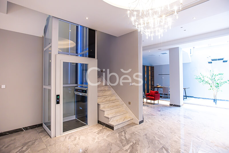 Cibes V80 星際版別墅電梯安裝于江蘇南京