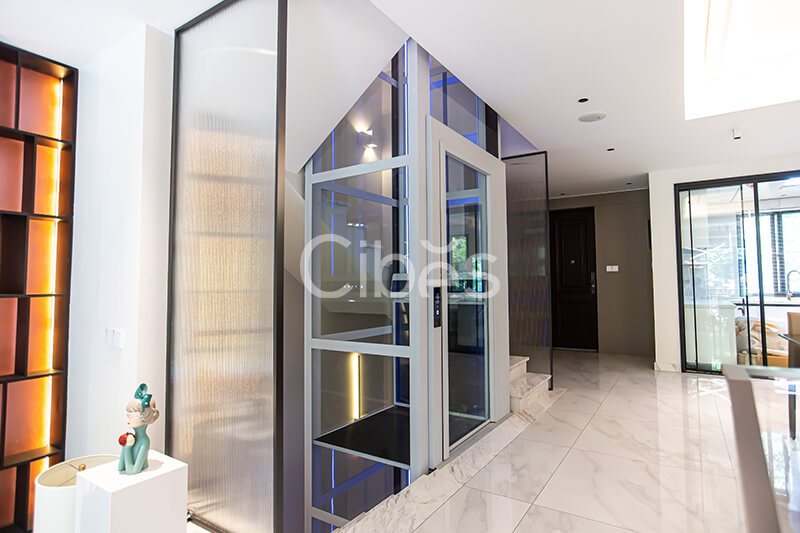 Cibes V80 星際版別墅電梯安裝于江蘇南京