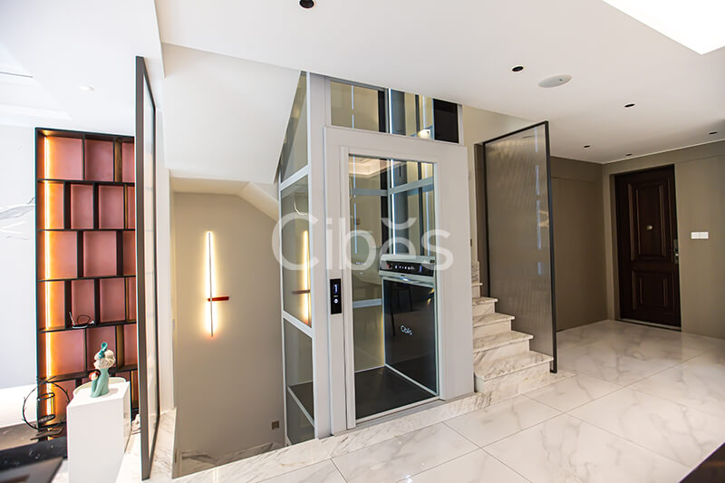 Cibes V80 星際版別墅電梯安裝于江蘇南京