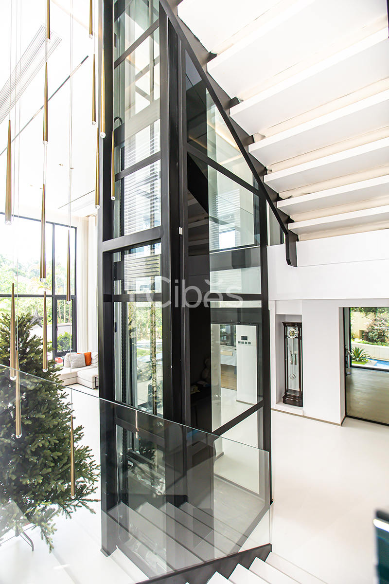 Cibes v80系列別墅電梯安裝于廣東中山