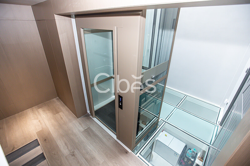 Cibes V80 時尚版別墅電梯安裝于四川成都