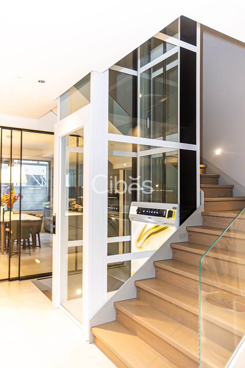 Cibes V80 時尚版別墅電梯安裝于四川成都