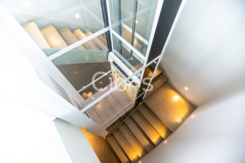 Cibes V80 時尚版別墅電梯安裝于四川成都