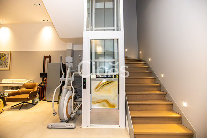 Cibes V80 時尚版別墅電梯安裝于四川成都