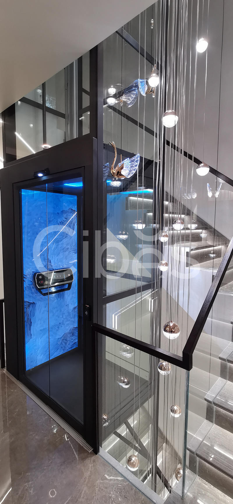 Cibes別墅電梯 V90星際+ 北京安裝案例
