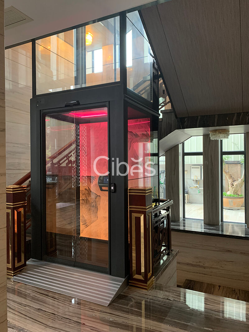 Cibes螺桿家用電梯案例