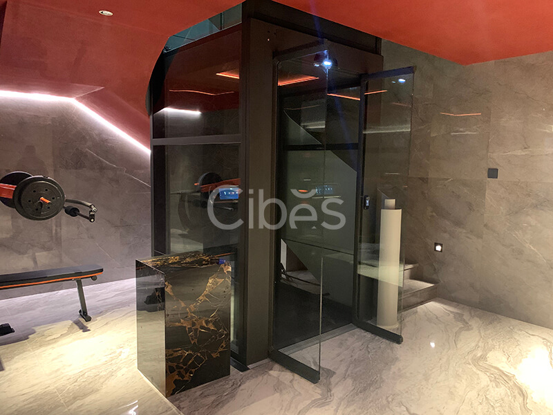 四川成都家用電梯案例