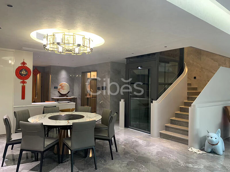 四川成都家用電梯案例