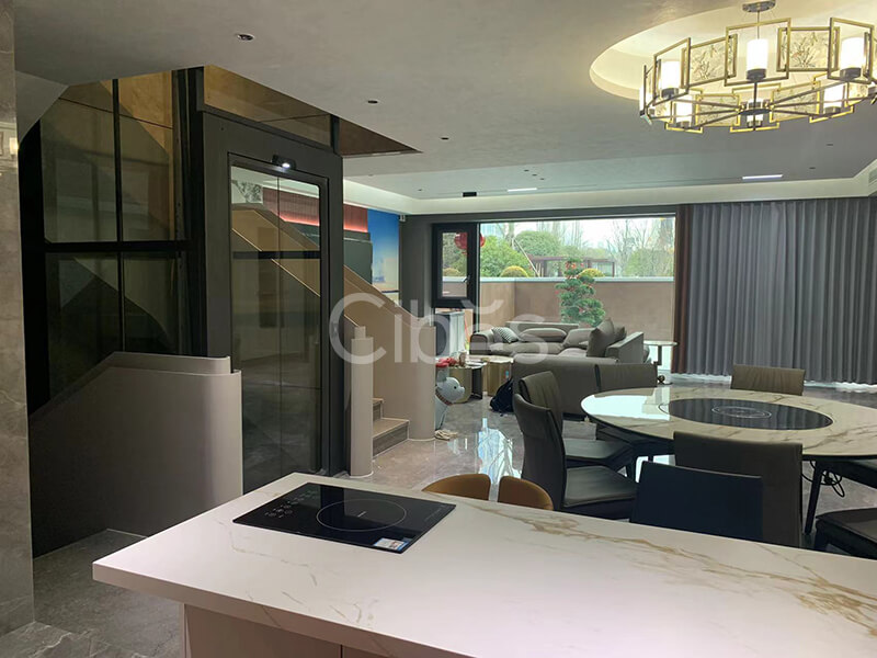 四川成都家用電梯案例