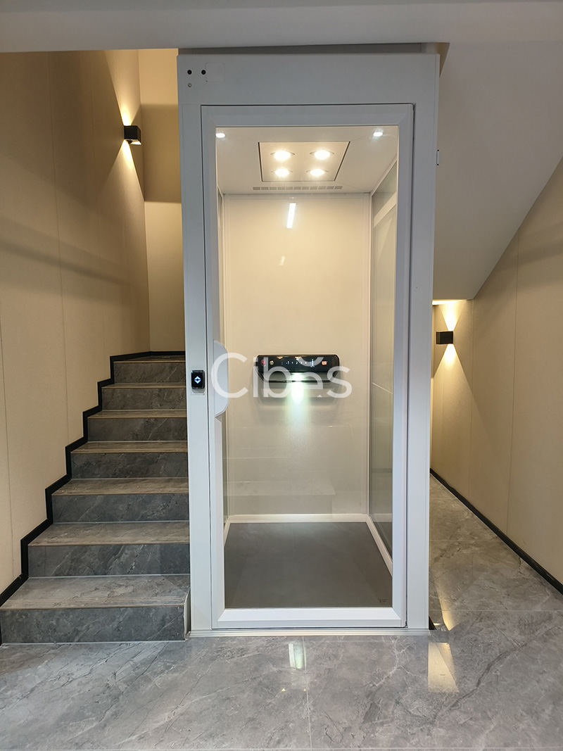 5層5站Cibes V90 雅致版家用電梯廣西桂林案例