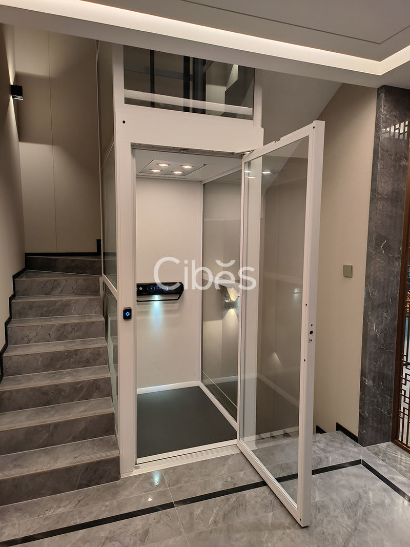 5層5站Cibes V90 雅致版家用電梯廣西桂林案例