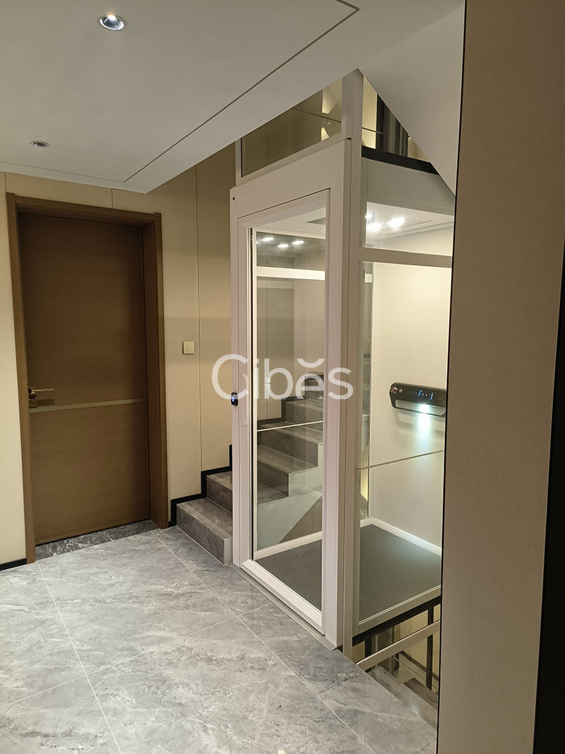 5層5站Cibes V90 雅致版家用電梯廣西桂林案例